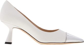 Jimmy Choo London Rene 65 Leather Pumps, Brand Size 34.5 ( US Size 4.5 )