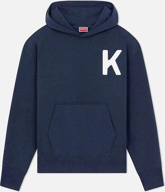 Kenzo Mens Kenzo Lucky Tiger Hoodie Blue - Navy - Size: 38