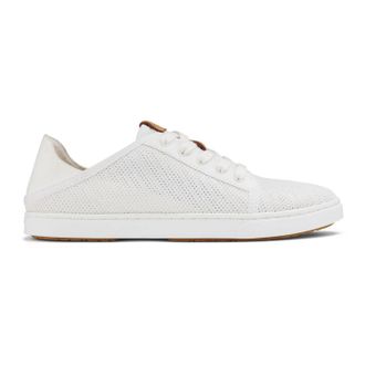 Olukai Womens Pehuea Li Sneaker In White/white