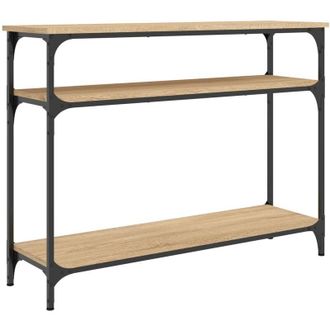 vidaXL Vidaxl - Mesa Consola Madera De Ingenier&iacute;a Roble Sonoma 100x29x75 Cm