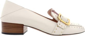 Bally Marcella Janelle Studded Leather Pumps, Brand Size 35 ( US Size 4.5 )