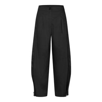 Masai Palas Broek Cropped - Dames - Broeken - Zwart - Maat: M Katoen