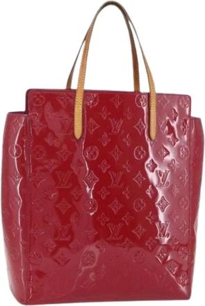 Louis Vuitton Pre-owned Tote Bags, female, Red, Size: ONE SIZE Pre-owned Leather Tote Bag