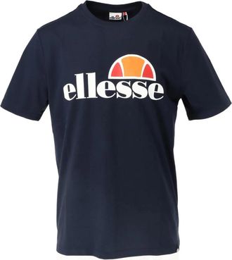 Ellesse Klassieke Logoshirt - Heren - T-shirts - Blauw - XL - Katoen - Tops