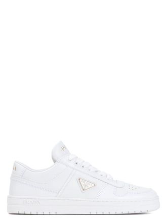 スニーカー PRADA Men Sneakers White 2EE413G0013LPQ F097W White Downtown Bold Leather Sneakers | PRADA