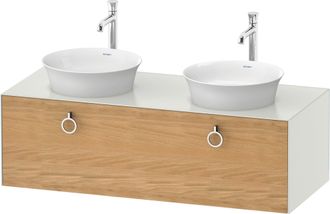 Duravit Tulip Blanco, Mueble De Ba&ntilde;o Colgado En La Pared, Ancho - Duravit
