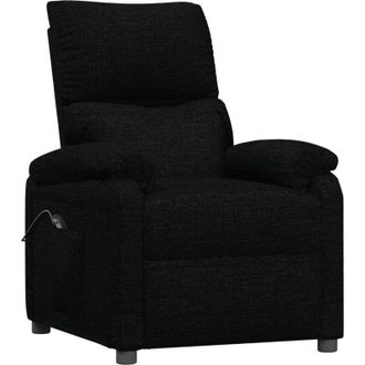vidaXL Vidaxl - Sill&oacute;n Reclinable El&eacute;ctrico De Tela Negro