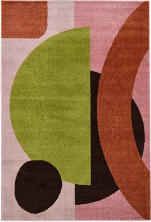 Nazar Rugs Alfombra gr&aacute;fica multicolor 200x290 cm