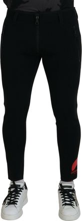 Dsquared2 Dsqua² Back Polyamide Slim Fit Logo Print Mens Pants