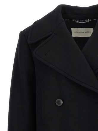 Dries Van Noten Wool Womens Coat