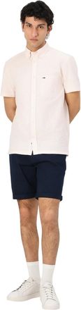 Tommy Jeans Heren Scanton effen chino-short (Donkere marine)