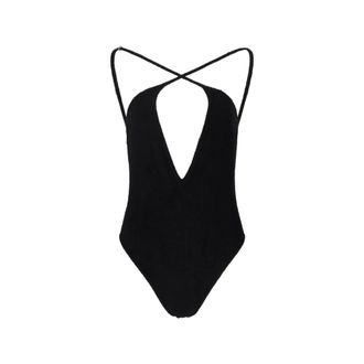 The Attico Dames, Badkleding, Zwart, Maat: M