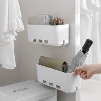OEM Organizador De Ducha Con Adhesivo Fuerte, No Requiere Perforaciones, Ahorra Espacio, Se Puede Instalar Debajo Del Lavabo, Incluye Soporte Para Esponja