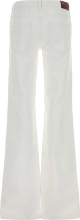 Gucci Womens White Denim Jeans Cotton