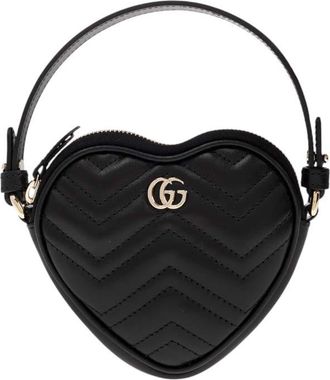 Gucci Black GG Marmont Mini Crossbody Bag
