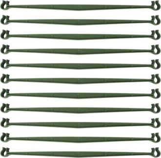 OEM Brazos De Soporte Para Jaulas De Tomate De 50 Piezas, Conector De Enrejado Expandible, 30 Cm, Con 2 Bucles Para Jaulas De Tomate, Asegura Estacas Para