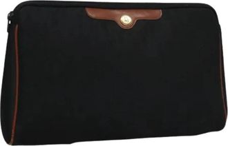 Dior Pre-owned Trotter Clutch Bag - Dames - Vintage Clutch - Zwart - ONE Size - Vintage