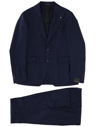 Tagliatore Virgin Wool Tailored Slim Suit