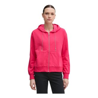Gaud&igrave; Zip-through Hoodie - Dames - Sweatshirts & Hoodies - Roze - Maat: XS Katoen