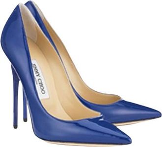 Jimmy Choo London Patent Leather Court Heels Size 37.5