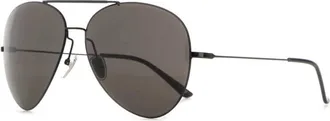 Gucci Accessoires, unisex, Zwart, ONE Size, Nylon, Pilot Frame Zonnebril