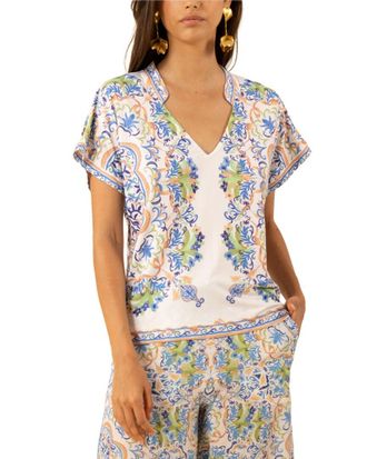 Hale Bob Joelle Short Sleeve Top