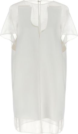 Khaite White Polyester Short Womens Dress
