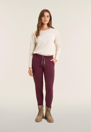 Freddy Pantaloni Sportivi Donna Regular 7/8 Dettagli Leopardati