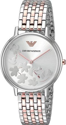 Emporio Armani Dameshorloge Kwarts Zilver