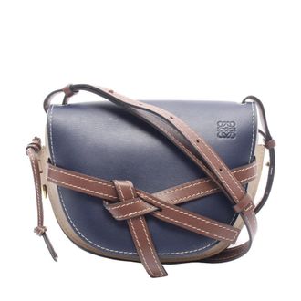 Loewe Pre-owned Loewe Small Tricolor Leather Gate Crossbody Ladies NPRI5402BWCJEAJZ