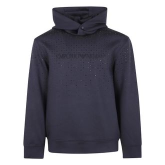 Emporio Armani Hoodies & sweatvesten, Heren, Zwart, S, Hoodies