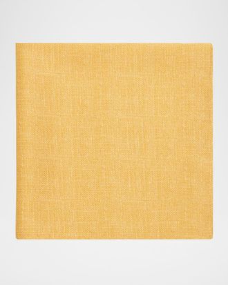 Stefano Ricci Mens Solid Pocket Square