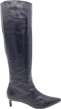 Roberto Festa Milano Taisanero - Dames - Laarzen met Hak - Zwart - 37 EU - Leer - Schoenen