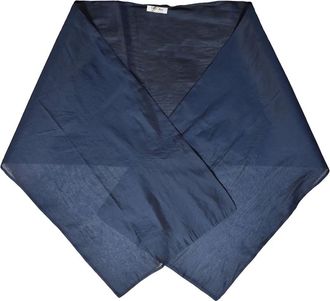 Max Mara Sciarpa rettangolare - Blu