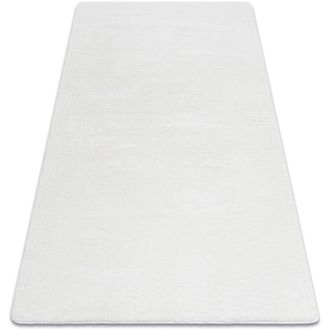 RugsX Rugsx - Alfombra De Lavado Moderna Posh Shaggy, Felpa, Gruesa Marfil Beige 80x150 Cm