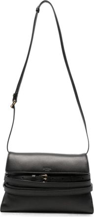 Moschino Structured Shoulder Bag - Black