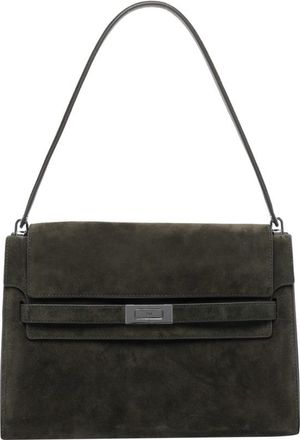 Tory Burch Large Lee Radziwill Suede Shoulder Bag