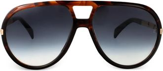 Eyewear by David Beckham Occhiali da sole Voyager stile pilota - Marrone