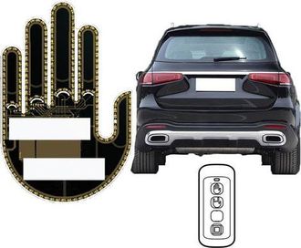 OEM Luz De Gesto Con El Dedo, Luz De Dedo Para Ventana De Coche Con Un Signo Divertido, Luz De Dedo Para Coche, Luz De Dedo Hacia Arriba