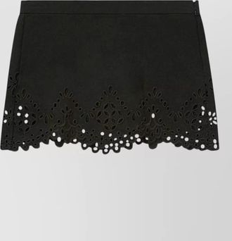 Isabel Marant short dress belted waist v neckline