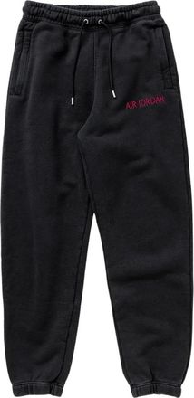 Nike Jordan Wordmark Fleece Pant - Dames - Outdoor broeken - Zwart - S - Katoen - Fitness