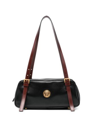Versace Black Medusa Medium Shoulder Bag