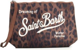 MC2 Saint Barth Aline W Dark Leopard - Bags - unisex - Marr&oacute;n - ONE SIZE