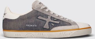 Premiata Sneakers Stevend in pelle e glitter