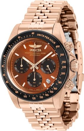 Invicta Speedway Brown Dial Mens Watch 36736