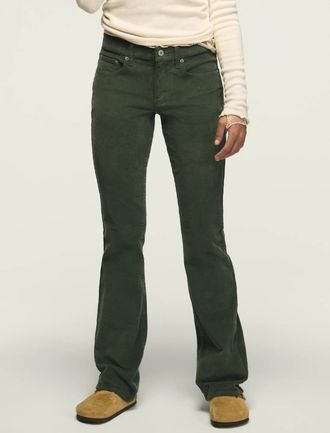 Lucky Brand Womens Mid Rise Corduroy Sweet Boot