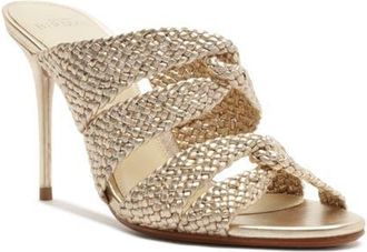 Alexandre Birman Sabrina Mule Sandal in Golden at Nordstrom, Size 10.5