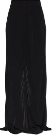 Maison Margiela Dames, Rokken, Zwart, Maat: XS Wol