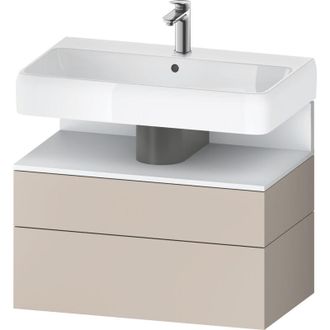 Duravit Qatego Mueble Bajo Lavabo, 1 Extra&iacute;ble Y 1 Caj&oacute;n, - Duravit