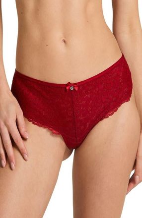 Hunkem&ouml;ller Marine Brazilian in Red at Nordstrom, Size Xx-Large